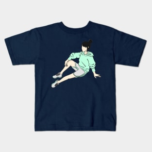 SPORTY GIRL Kids T-Shirt